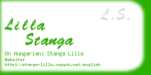 lilla stanga business card